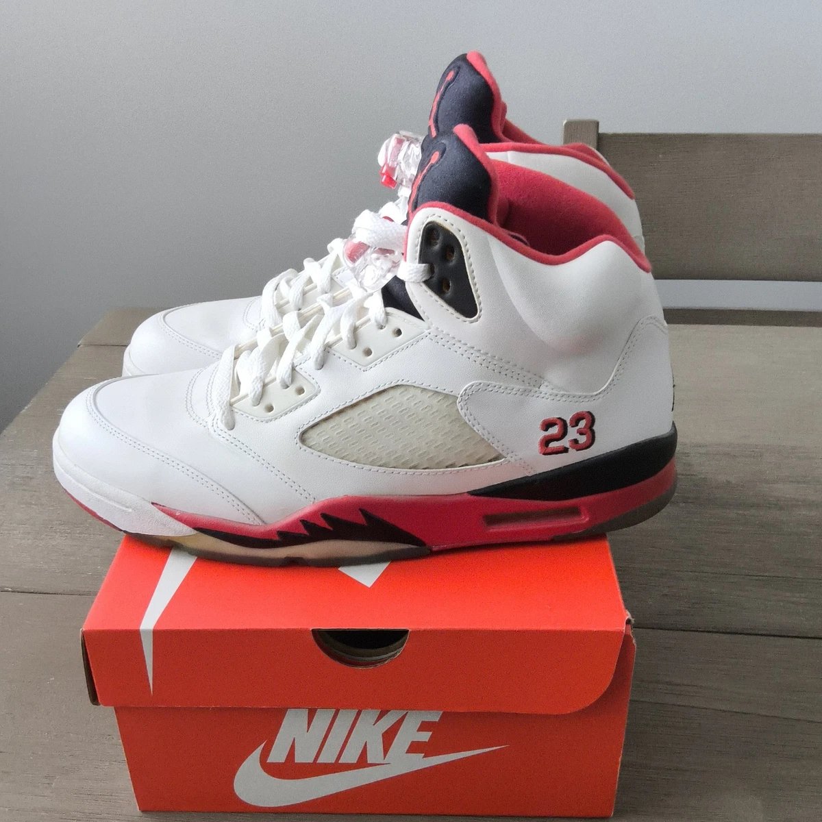 Jordan 5 Retro Fire Red 2013 for Sale - Authenticity Guaranteed - eBay