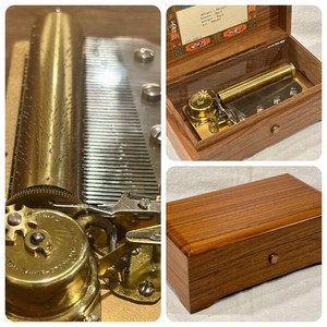 Reuge Music 手巻き音楽ボックス 221s 2237 Reuge Music 手巻き音楽