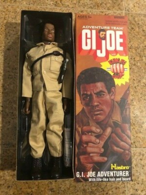 G.I. JOE ADVENTURE TEAM ADVENTURER w/ KUNG FU GRIP 2006 BLACK AA