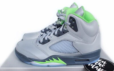 Nike Air Jordan 5 Retro Green Bean Silver UK 5 6 7 8 10 11 US