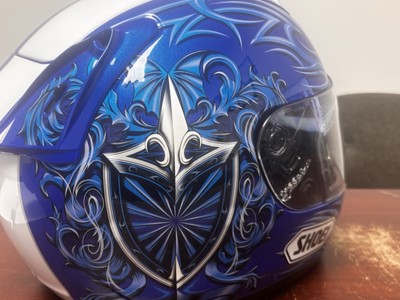 Shoei X-11 Kagayama 2 Full Face Road Bike Motorcycle Helmet Blue