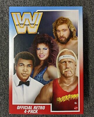 WWE Retro Bundle 4-Pack Wave 5 Mattel Creations - Hulk Hogan