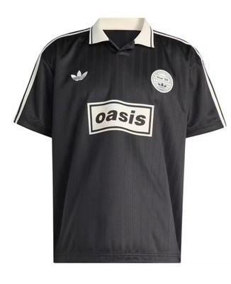 Adidas x Oasis Tour Jacquard Jersey 'Black' - Size Extra Large (XL