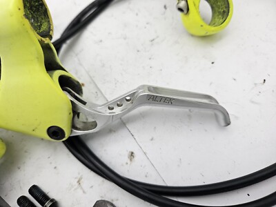 magura raceline hs33 hydraulic rim brakes with Altek levers and 1