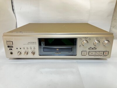 SONY MDS-JA333ES MiniDisc Deck Recorder Read Description Free