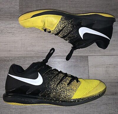 MEN 2020 NIKE AIR ZOOM VAPOR X HC SPEED YELLOW SPRAY TENNIS AA8030