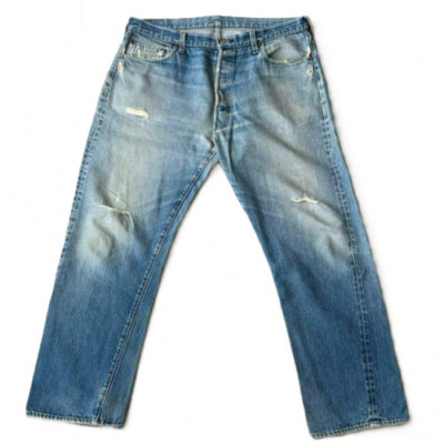 80s] Levi's 501 Red Tab El Paso factory,button back 524 Size