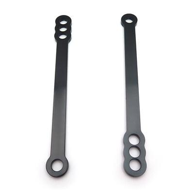 Black Lowering Links For Kawasaki 03-12 ZX-6R ZX-6RR ZX600 02-05