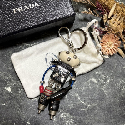 PRADA Robot Keychain Very Bag charm Robot Edward With Box bag Used
