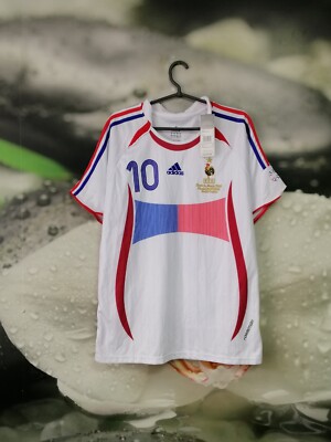 France 2006 - 2008 away new football shirt jersey Adidas #10
