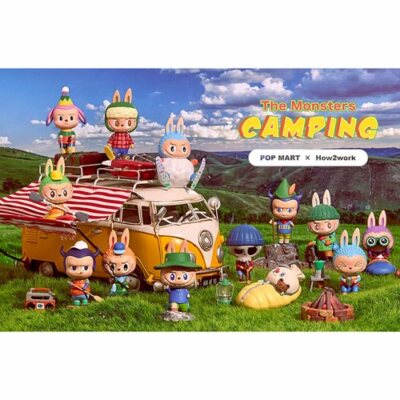Pop Mart How2Work Labubu The Monsters Camping Series Vinyl Figure