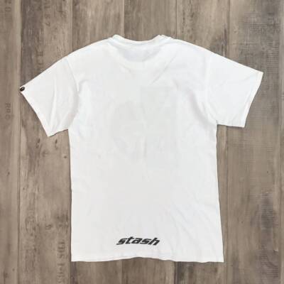 BAPE × stash vintage Hanes body compression T-shirt White A