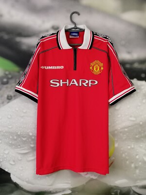 Manchester United MU 1998 - 2000 home vintage shirt jersey Umbro