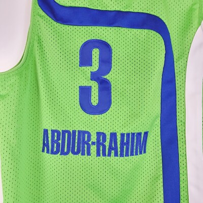 Nike Atlanta Hawks Shareef Rahim #3 Jersey Youth Size XL Green