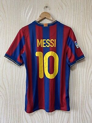 BARCELONA 2009 2010 HOME FOOTBALL SHIRT SOCCER JERSEY NIKE 343808