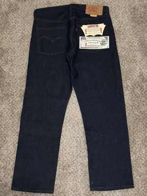 Vintage Levis 505 1970s Jeans Deadstock NOS Dark Wash Mens | eBay