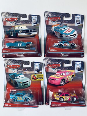 DISNEY Pixar CARS - PISTON CUP (LOT OF 4) - NEW IN BOX - FAST