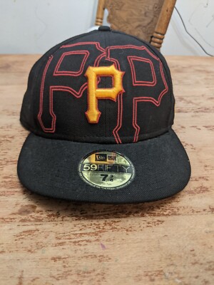 Pittsburgh Pirates Triple P Hat Cap New Era 59 fifty Logo Red
