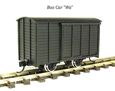 SR&RL Long Caboose KIT 珊瑚模型製 Hon30(9㎜) 【公式通販】