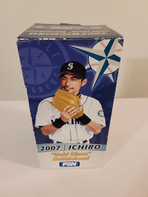 Ichiro Bobblehead Seattle Mariners 2007 Gold Glove | eBay