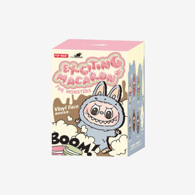 Pop Mart Labubu The Monsters Exciting Macaron Vinyl Face | eBay