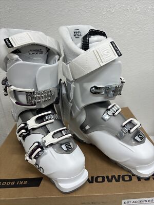 SALOMON QUEST Access 60 W SKI BOOTS Womens SIZE 24-24.5 #5D3 | eBay