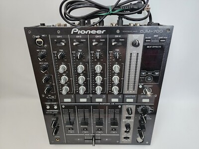 Pioneer DJM-700 Black Digital DJ Mixer 4-Channel | eBay