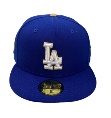 New Era LA 59FIFTY キャップ 7 3/8 ロイヤルブルー L-A Dodgers Size