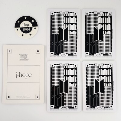 BTS GLOBAL Official Fanclub ARMY Membership Kit 9th Photocard set