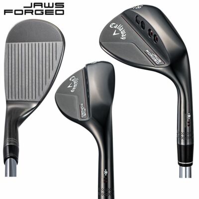 NEW Callaway JAWS FORGED Charcoal Black Chrome Wedges with Dynamic