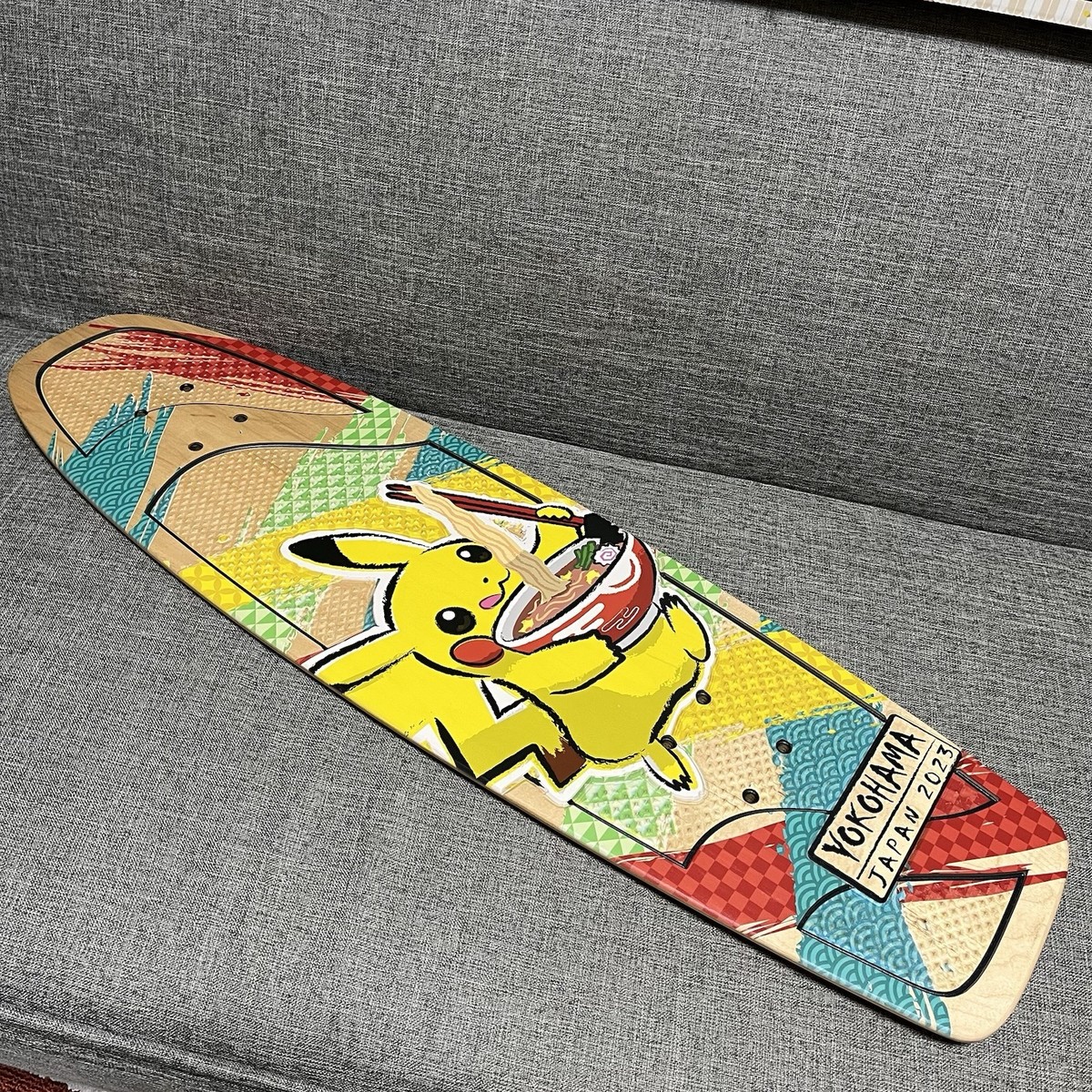 500個限定、未開封】 wcs2023 スケートボード ピカチュウ 500枚限定