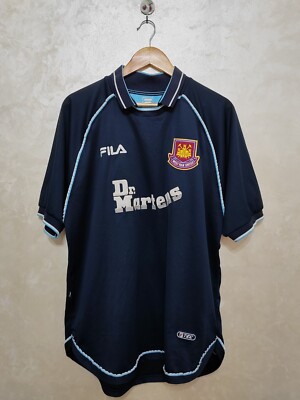 WEST HAM UNITED 1999 2000 2001 THIRD FOOTBALL SHIRT #10 DI CANIO