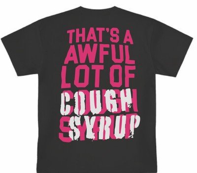 DRANKENSTEIN That's Awful Lot Of Cough Syrup T Shirt New S-5XL
