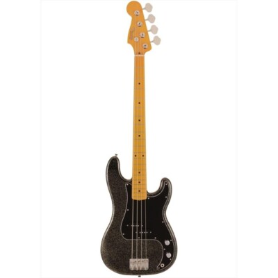 Fender Made in Japan J Precision Bass Black Gold Signature