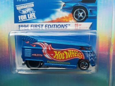 1996~VW DRAG BUS~1ST FIRST EDITIONS~6/12~HOT WHEELS~ORIGINAL~CHASE