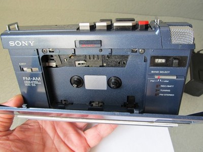SONY WA-55 カセットプレーヤー Sony Wa-55 Portable Cassette Player
