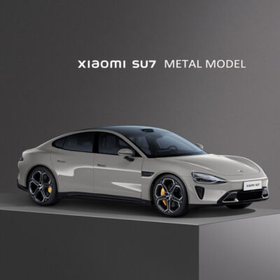 1:18 XIAOMI SU7 Alloy Car Model Diecast Official Metal Toy Limited