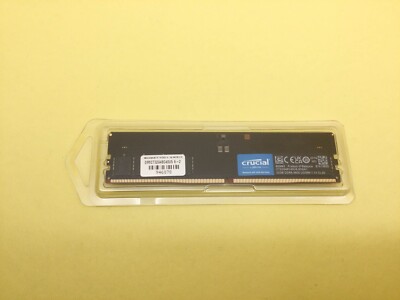 Crucial 32GB DDR5 4800MHz UDIMM Desktop Memory CT32G48C40U5 | eBay