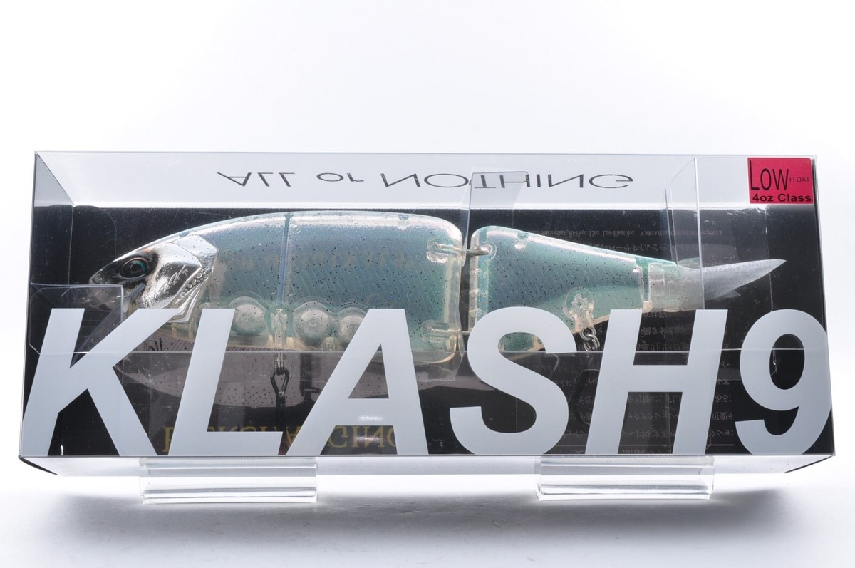 DRT KLASH9 Crystal Flash Low Float 4oz Class Big Swimbait Fishing