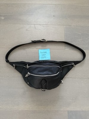 Chrome Hearts Standard Size Black Snat Pack Bag Waist Crossbody