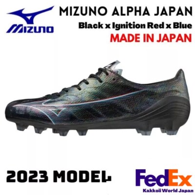 MIZUNO Soccer Cleats Mizuno Alpha JAPAN P1GA236001 Black x