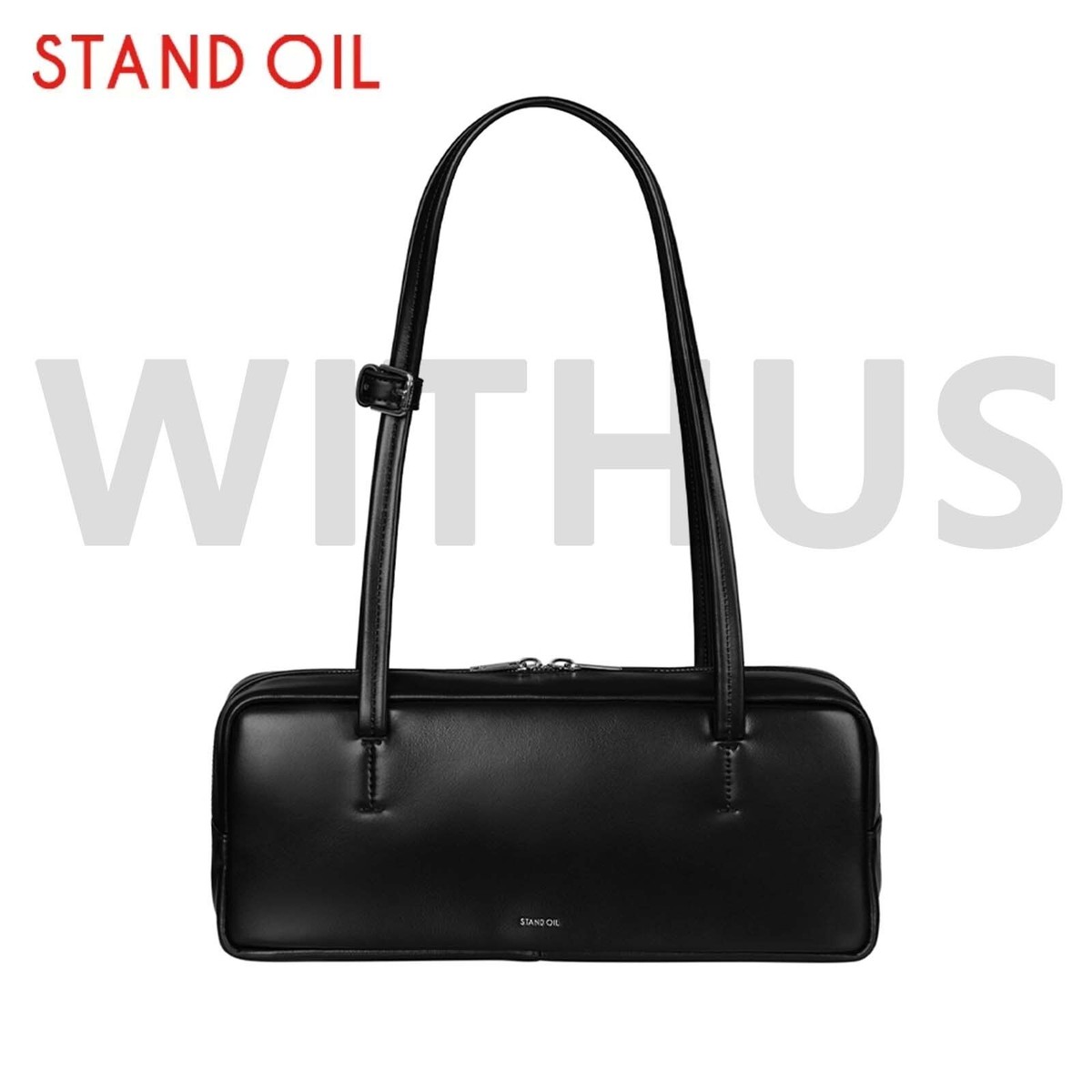 STAND OIL More Baguette Bag Black Women's Shoulder Bag - Tracking