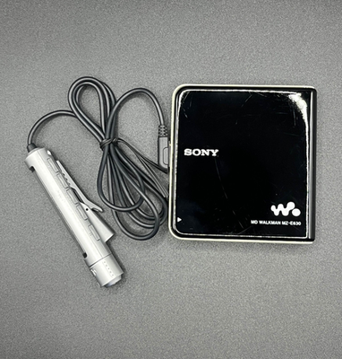 SONY MZ-E630 Black MiniDisc MD walkman player - Working | eBay