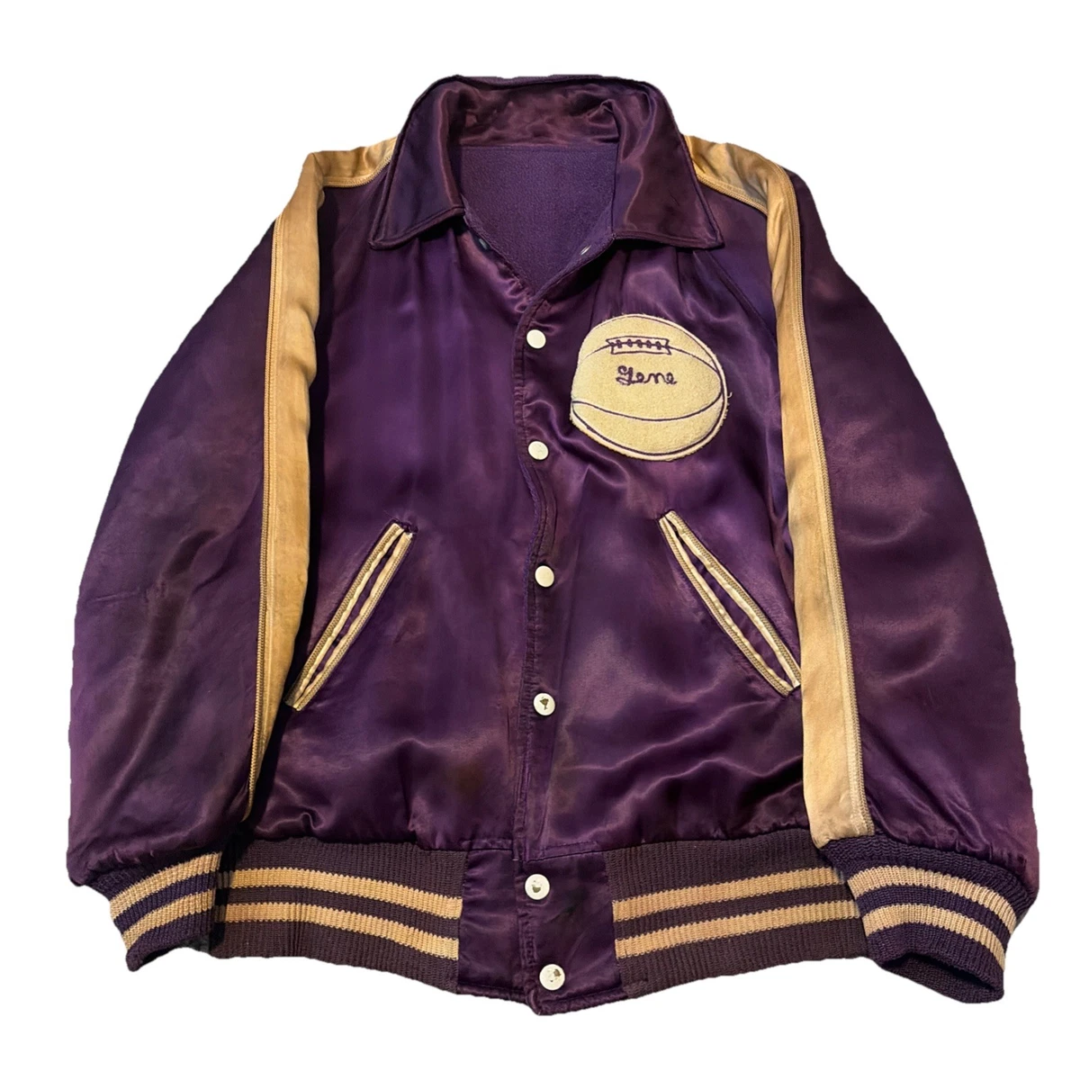 Regular Size M Purple Vintage Outerwear Coats & Jackets for Men