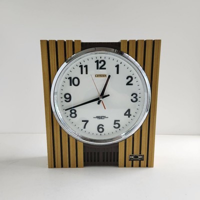 CITIZEN Transistor Wall Clock - Hour Strike - Vintage - Retro