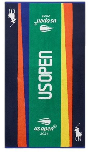 US OPEN TENNIS 2024 RALPH LAUREN Player Towel On Court. BRAND NEW