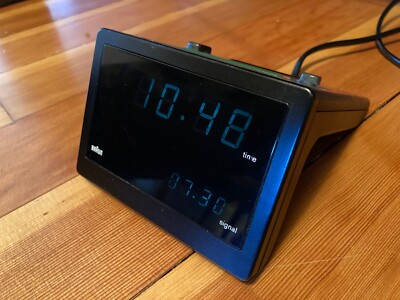 Vintage 1979 Braun DN50 Alarm Clock - Ludwig Littmann (type 4850