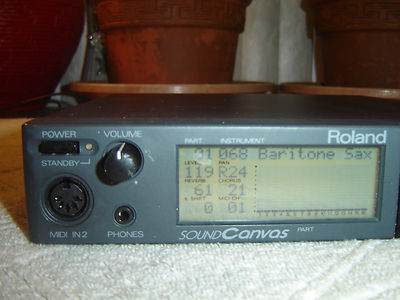 Roland SC-55 MIDIサウンドジェネレーター Roland Sound Canvas SC-55