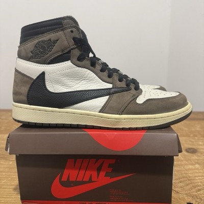 Size 9 - Jordan 1 Retro OG x Travis Scott High Mocha 193150591419