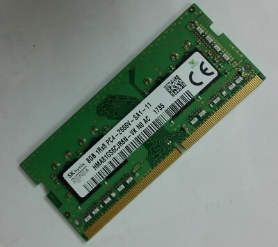 SK Hynix 8GB DDR4 2666 Laptop SODIMM RAM 1Rx8 PC4-21300